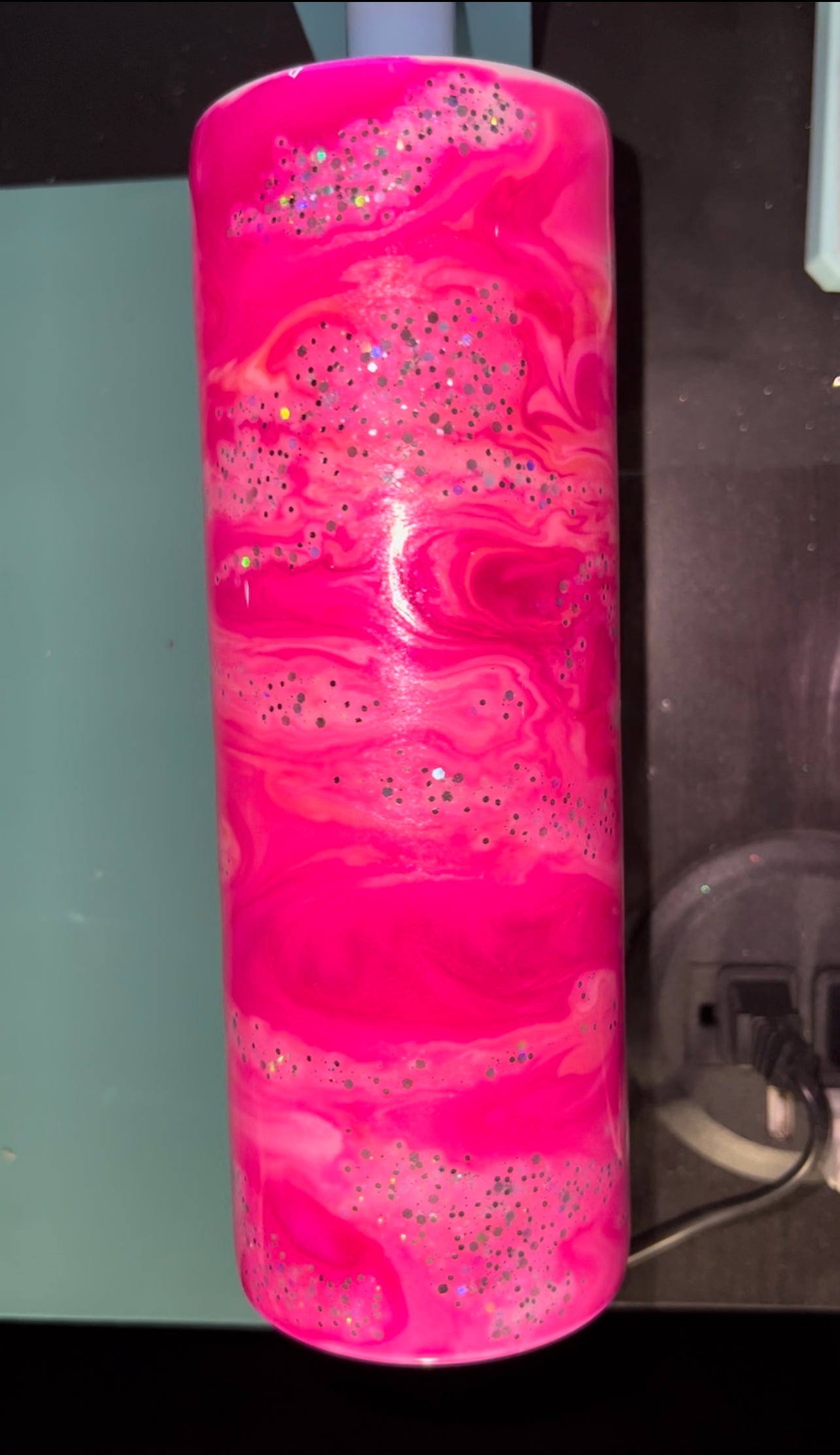Pinkerbell 20oz Skinny Tumbler-Pre Made-RTS