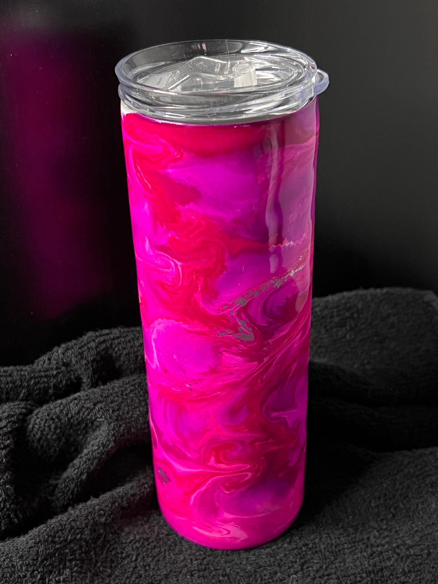 Southern Girl Pink 20oz Skinny Tumbler-Pre Made-RTS