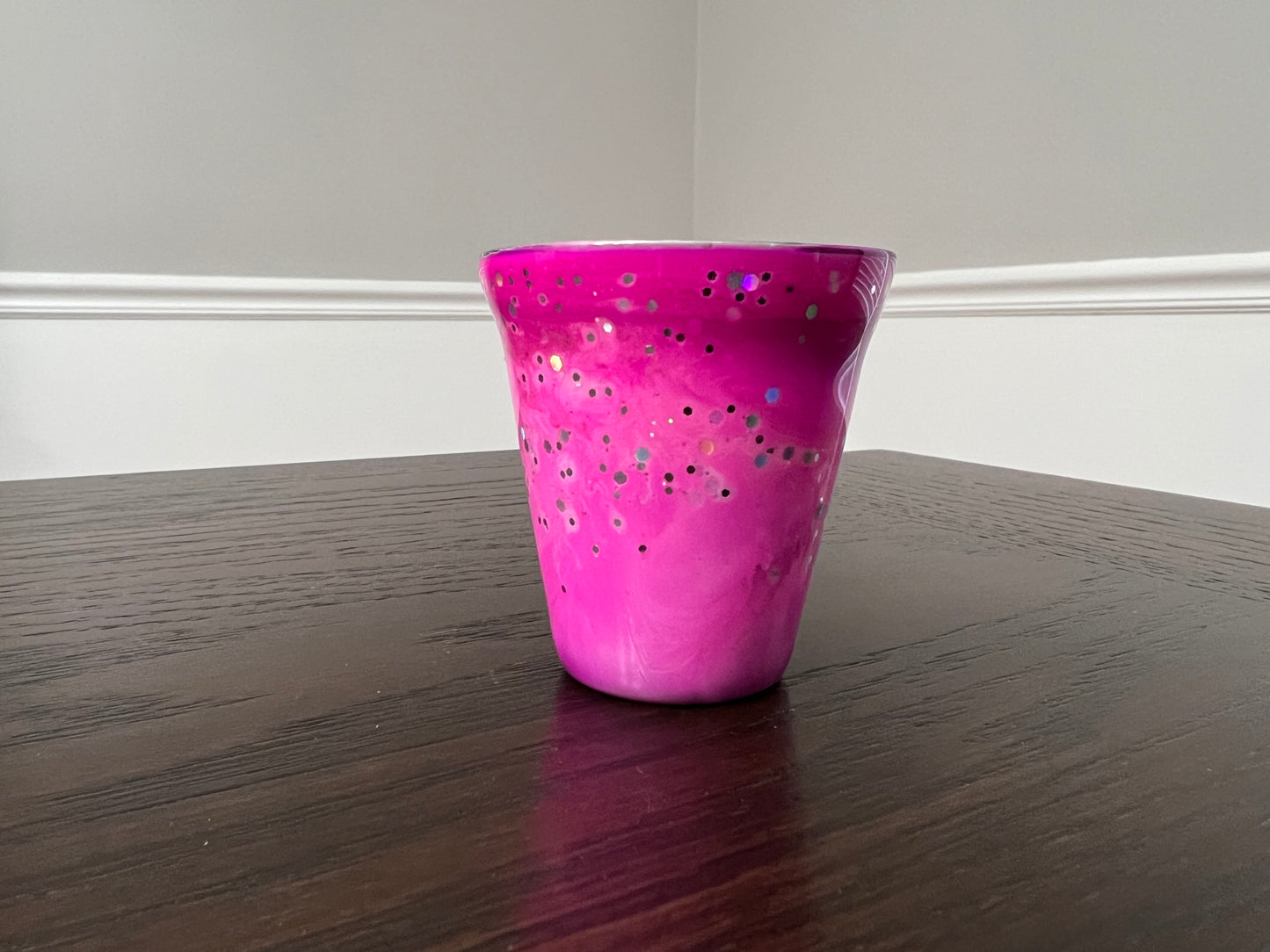 2oz Shot Glass -Custom Made Epoxy