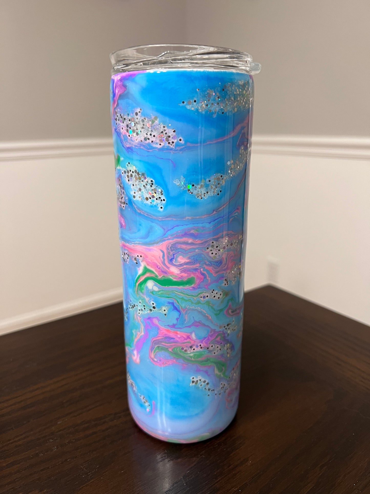 Peace 20oz Skinny Tumbler-Pre Made-RTS