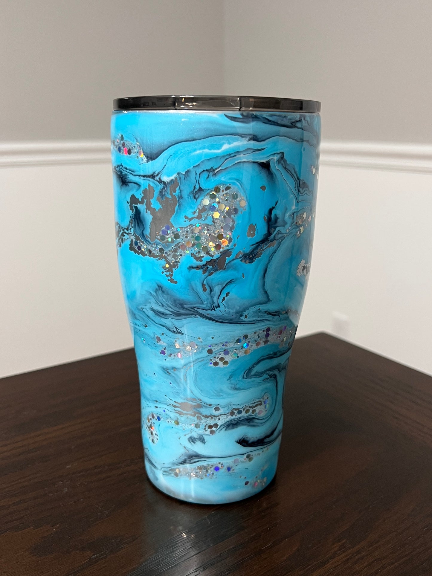 Skys The Limit 30oz Modern Curve Tumbler-Pre Made-RTS