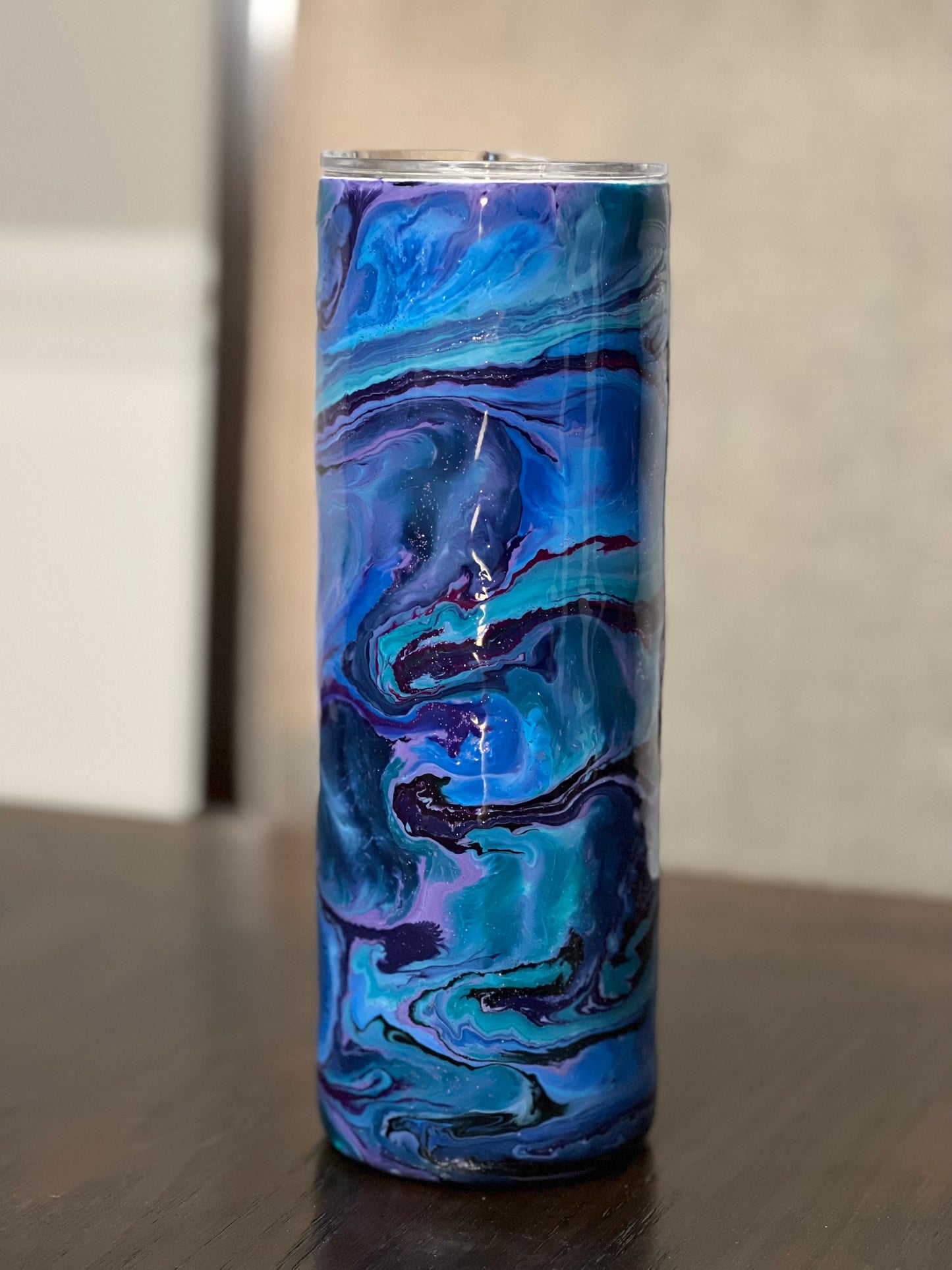 20oz Skinny Tumbler-Custom Made Epoxy Tumbler