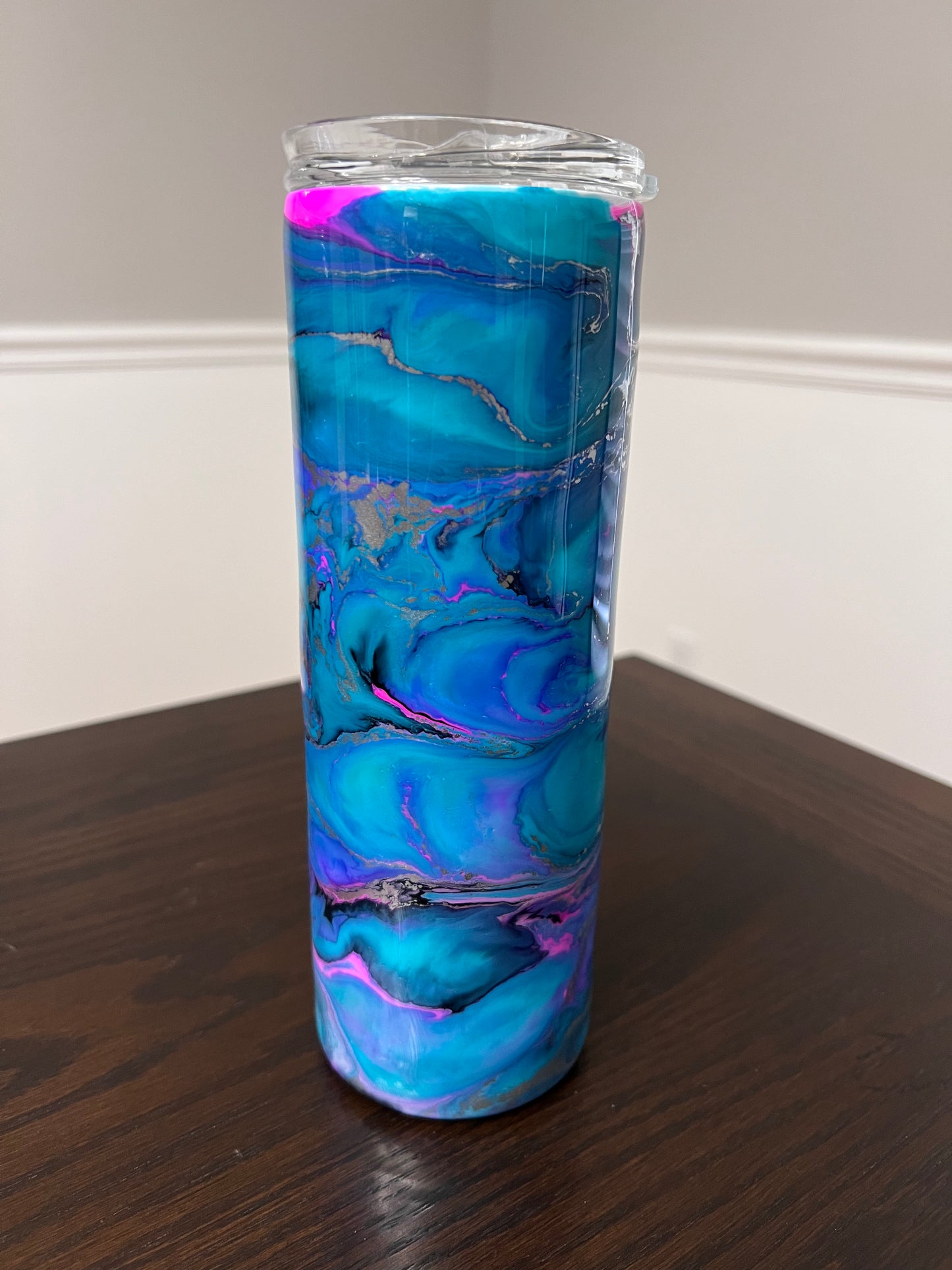 Butterfly Paradise 20oz Skinny Tumbler-Pre Made-RTS