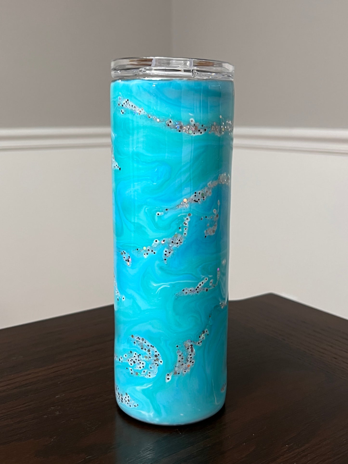 RTS #16 Surfs Up 20oz Skinny Tumbler-Pre Made-RTS