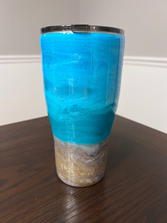 South Padre 30oz Modern Curve Tumbler-Pre Made-RTS