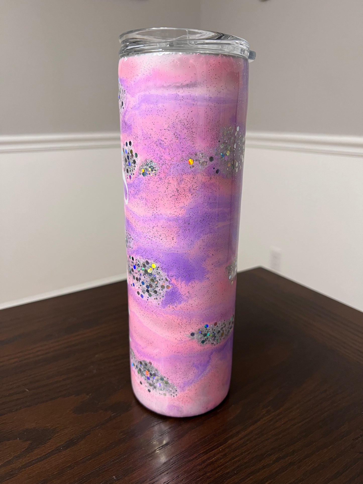 Cotton Candy Skies 30oz Skinny Hoggdle Tumbler-Pre Made RTS